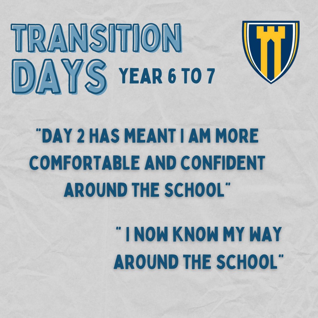 CastleNewnham's tweet photo. AMAZING feedback following our two transition days! #WhyCastleNewnham ⭐️⭐️⭐️⭐️⭐️ https://t.co/ifucKEhw0q