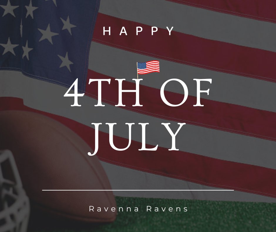 Happy 4th of July, Ravens Fans! Have a safe and happy holiday! #OURWAY