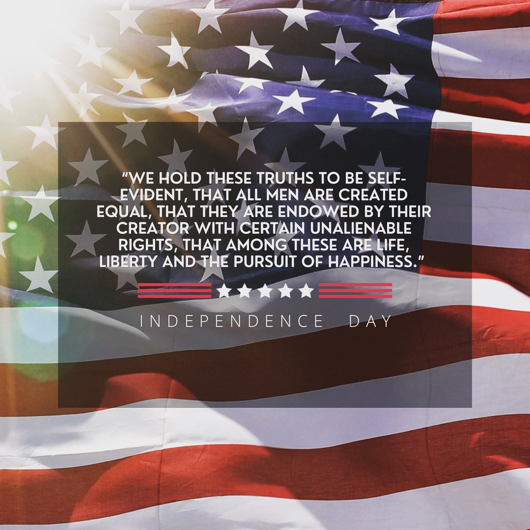 livelovenm's tweet photo. May we be ever vigilant, ever compassionate, and ever committed to the ideals embodied in the Declaration of Independence. #USA #independence #🇺🇸 #proud https://t.co/XrAYfGBubL