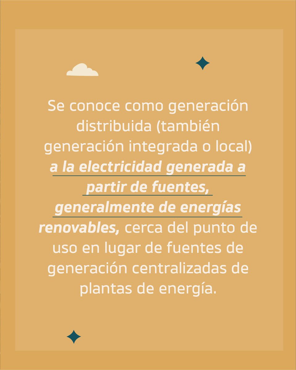 secambientesj's tweet photo. ¿De que se trata la generación distribuida?

👉🏻 Está forma de producción de energía permite que a los consumidores producir su propia energía renovable contribuyendo a la lucha contra el cambio climático. https://t.co/kj43xkBR3T