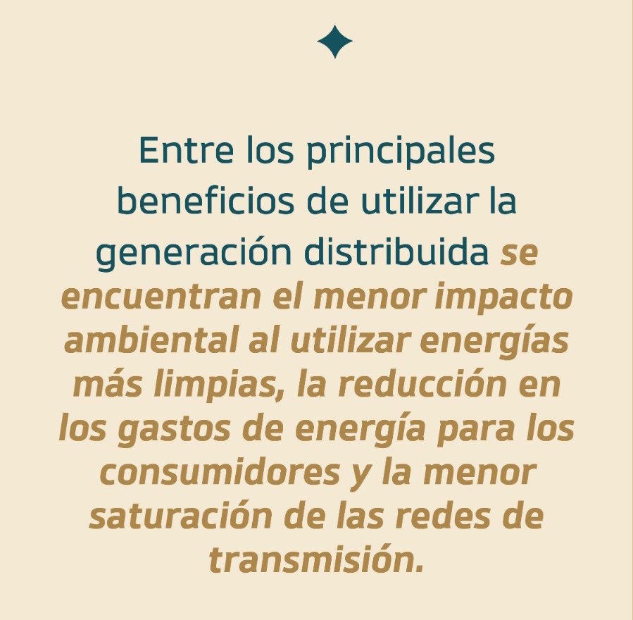 ¿De que se trata la generación distribuida?

👉🏻 Está forma de producción de energía permite que a los consumidores producir su propia energía renovable contribuyendo a la lucha contra el cambio climático.