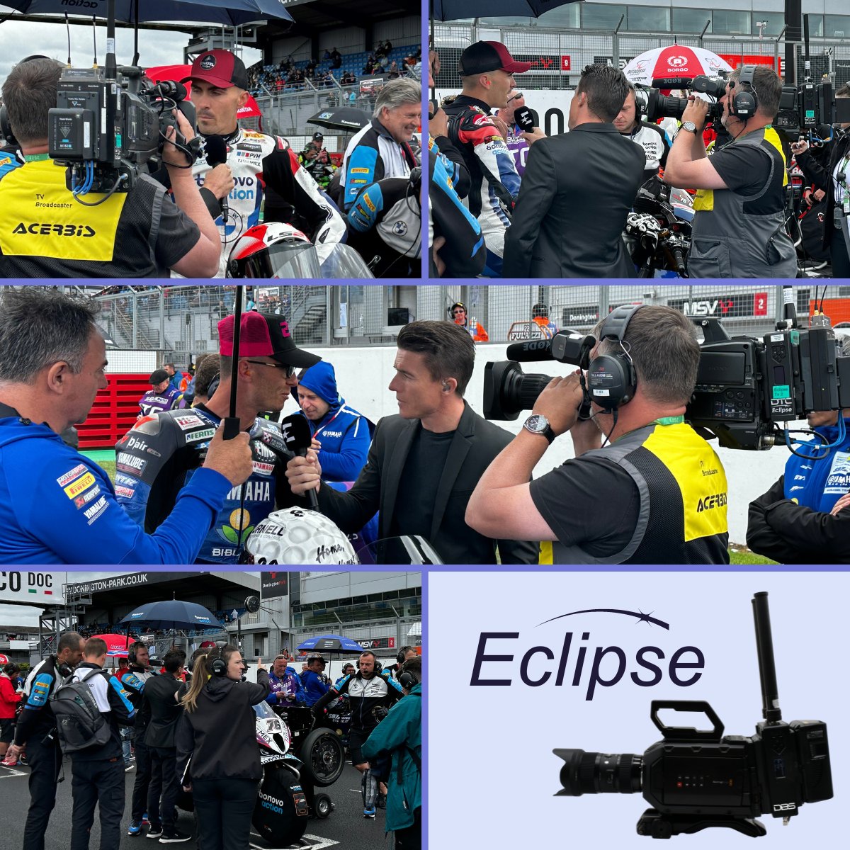 Domo Broadcast Systems (DBS) (@dbsbroadcast) on Twitter photo More exciting sports coverage by <a href="/Timeline_TV/">Timeline Television</a> featuring our Eclipse HEVC Camera-back #Transmitter. Our award-winning compact, fully featured #outsidebroadcast #transmitter was hard at work at #Superbikes at Donington Park. Never a dull moment! lnkd.in/gYsvNSJE More exciting sports coverage by <a href="/Timeline_TV/">Timeline Television</a> featuring our Eclipse HEVC Camera-back #Transmitter. Our award-winning compact, fully featured #outsidebroadcast #transmitter was hard at work at #Superbikes at Donington Park. Never a dull moment! lnkd.in/gYsvNSJE