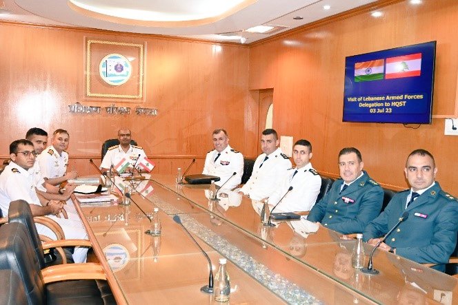 IN_HQSNC's tweet photo. Delegation visited HQ Sea Training & interacted with RAdm Susheel Menon, #FOST. Professional interactions were held on varied aspects of Operational #SeaTraining. The team witnessed #IndianNavy's state of the art #Training infra, facilities & demonstration on simulators. https://t.co/uEnLC7gjUM
