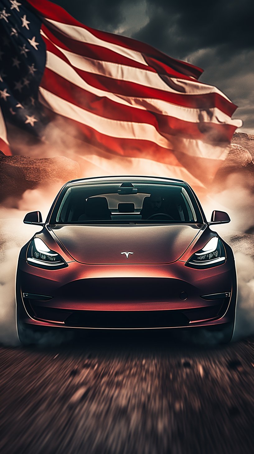Tesla wallpaper 2024