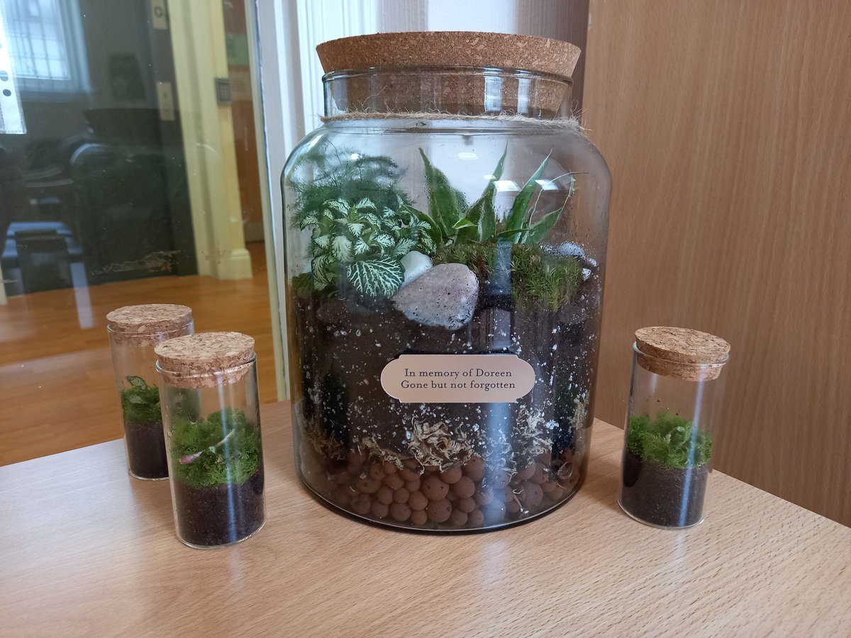 SiobhanSPaul's tweet photo. Our tribute to a wonderful woman whose family thought to thank our service in their time of grief #BuryOPCMHT, #itsthesmallthings, @PennineCareNHS https://t.co/oHNUA9RVP8