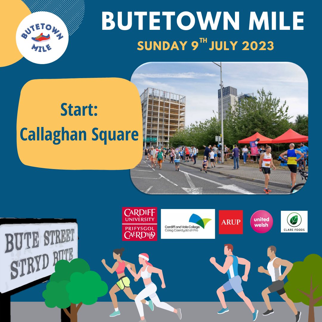 RhiwbinaInfo's tweet photo. Fancy volunteering as a marshal at the historic @butetownmile race this Sunday? 
There's an elite race and a family fun run. You'll be needed from 8am for the 9am start.
Email butetownmile@gmail.com for more info. 
 #cardiffrunning #butetownmile https://t.co/tMhgmROSvn