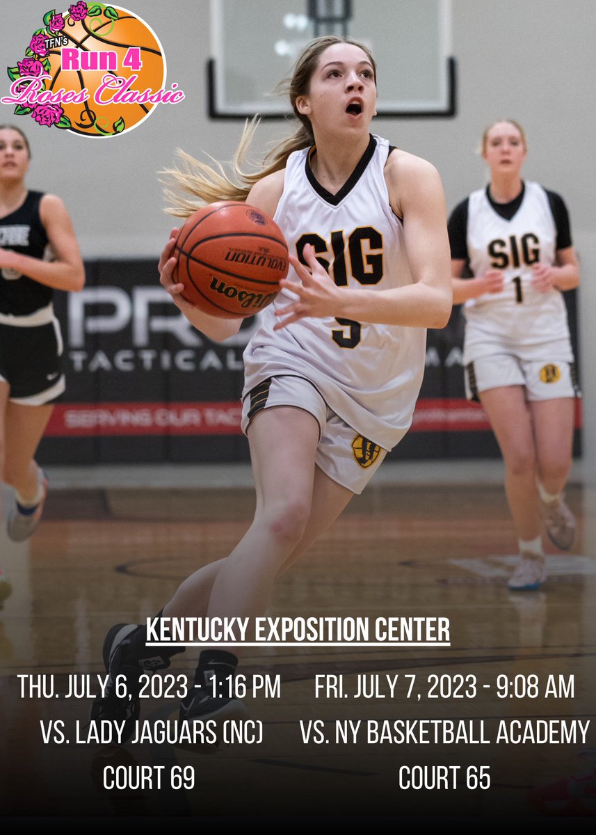 ⏭️ Run 4 the Roses Classic
📍Louisville, KY: KY Expo Center