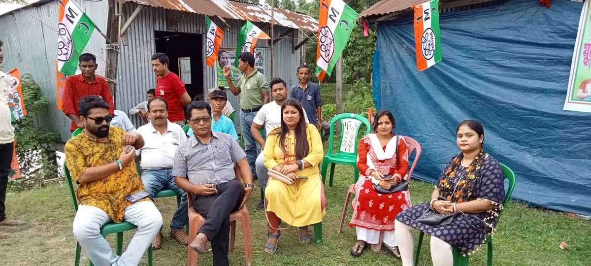 kanaksa75284219's tweet photo. আলিপুরদুয়ার ২নং ব্লক টটপাড়া মজদিতখানা ১০/ ২৪৮ নং বুথের নির্বাচনী কার্যালয়ে ll

#VoteForTMC 
#panchayetelection2023 
@AITCofficial
#alipurduardistrict https://t.co/FUxiaX2bVi