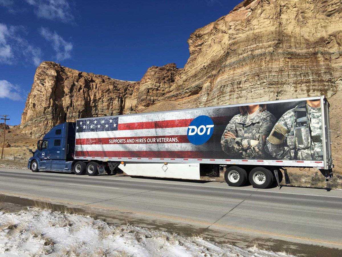 DotFoods's tweet photo. Our Dot Transportation, Inc. trucks have been all over the beautiful United States. To celebrate Fourth of July, we’re sharing this great pic of our veteran truck in Wyoming taken a while back by Driver Alejandro Alvarez.
#DriveForDTI #July4th https://t.co/WAzko6Tst5