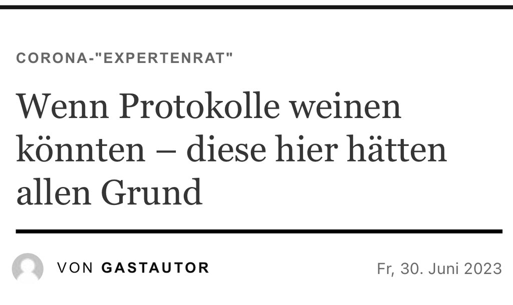 #Geheimprotokolle aus dem #Corona-#Expertenrat:

1/ „Gleich in der 4. Sitzung, am 28.12.2021, ist im Protokoll völlig unscheinbar, aber dennoch nicht weniger explosiv Folgendes zu lesen: ‚Im Ergebnis bislang keine Erkenntnisse für besondere Schwere der Erkrankung bei Kindern.‘ …