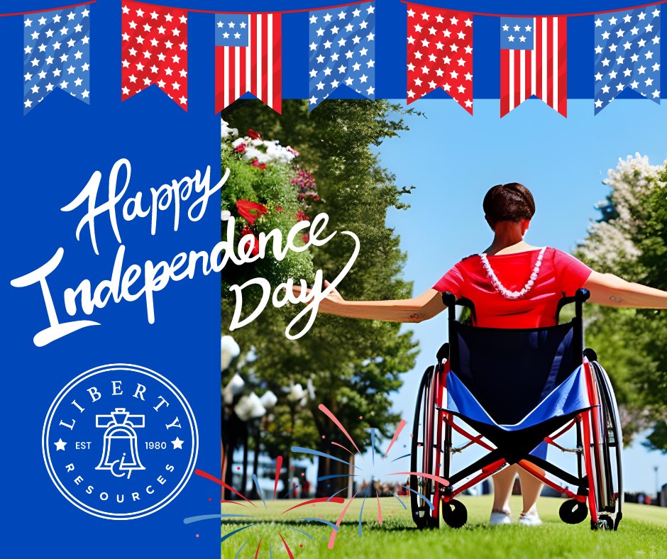 LibertyCIL's tweet photo. The spirit of #IndependenceDay is about #liberty, and the pursuit of #dreams and #happiness. It's about breaking down barriers, fostering inclusivity, and celebrating the achievements and contributions of every individual.💙❤️
Happy Independence Day! https://t.co/56GRhNGMBa