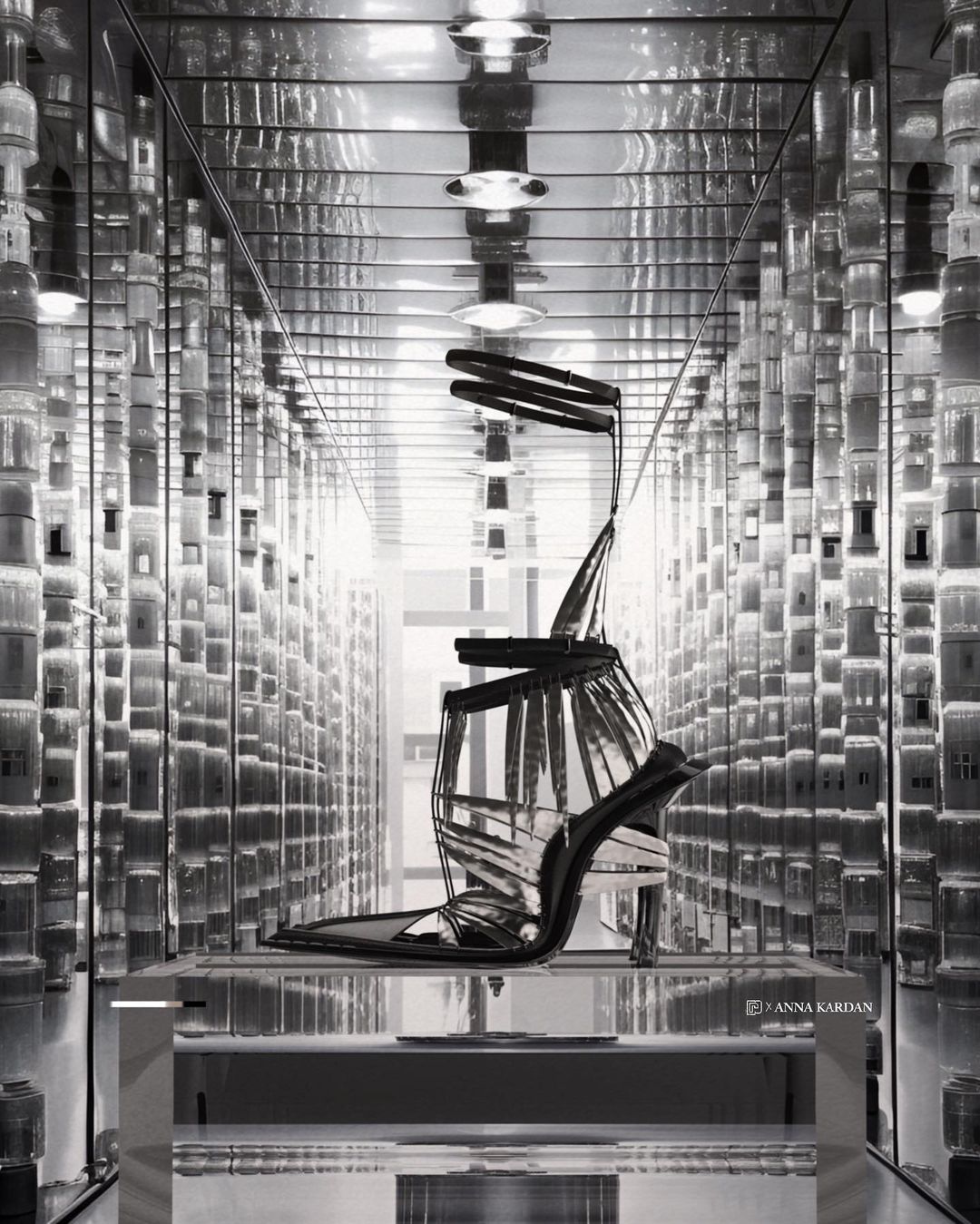 Gravity Sketch on Twitter: "Paco Rabanne metal plates footwear concept ...