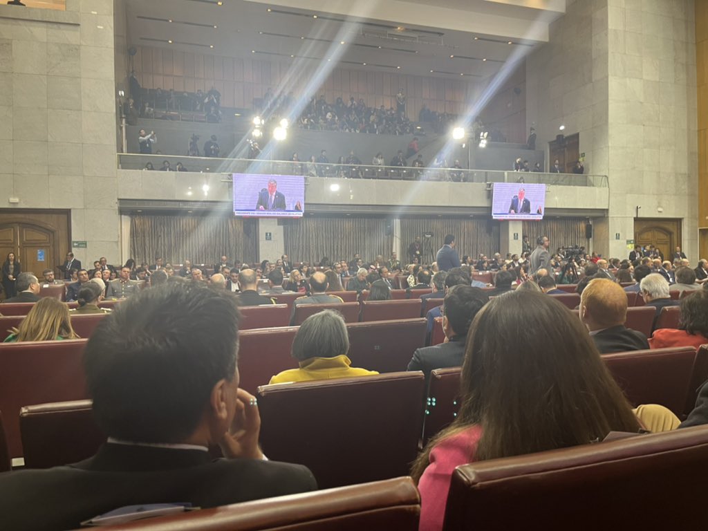 sergiogahona's tweet photo. Hoy rinde cuenta pública legislativa nuestro Presidente del @Senado_Chile @jacoloma destacando todos los proyectos importantes aprobados en beneficio de todos los chilenos, aquellos impulsados por @GobiernodeChile y aquellos planteados por la oposición. Gran actitud republicana. https://t.co/PJCYymKuNM