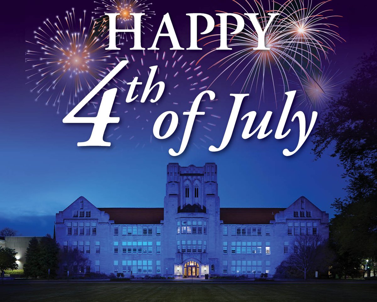 UEvansville's tweet photo. Happy Independence Day! ❤️🤍💙
We hope you enjoy the holiday. https://t.co/znyK9Ypuro