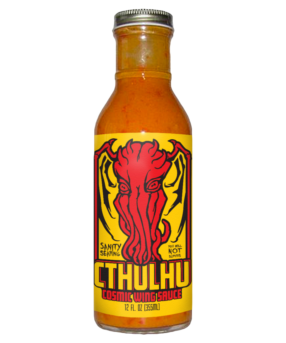 ArkhamBazaar's tweet photo. Cider Out of Space &amp; Cosmic Wing Sauce - https://t.co/CDMkgLioo6 https://t.co/PWLGB1MsOv