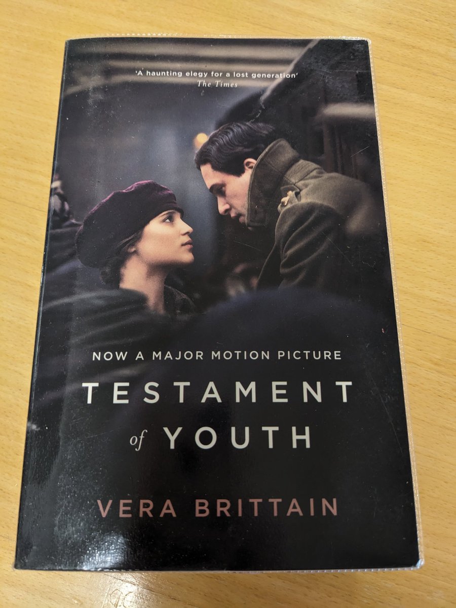Monthly library lunchtime book chatter today, one of my favourite events. Rather than all reading the same book we discuss different books we've read recently. Here are some short reviews:

Testament Of Youth by Vera Brittain: "It dragged on, as did the First World. War."