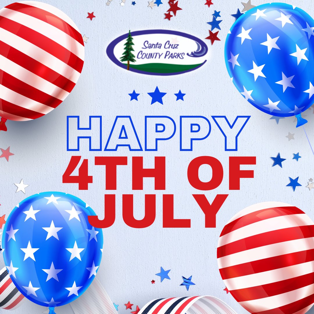 SCParksDept's tweet photo. Happy 4th of July.  Stay safe, and enjoy your time with friends! https://t.co/1LcwUlC60e