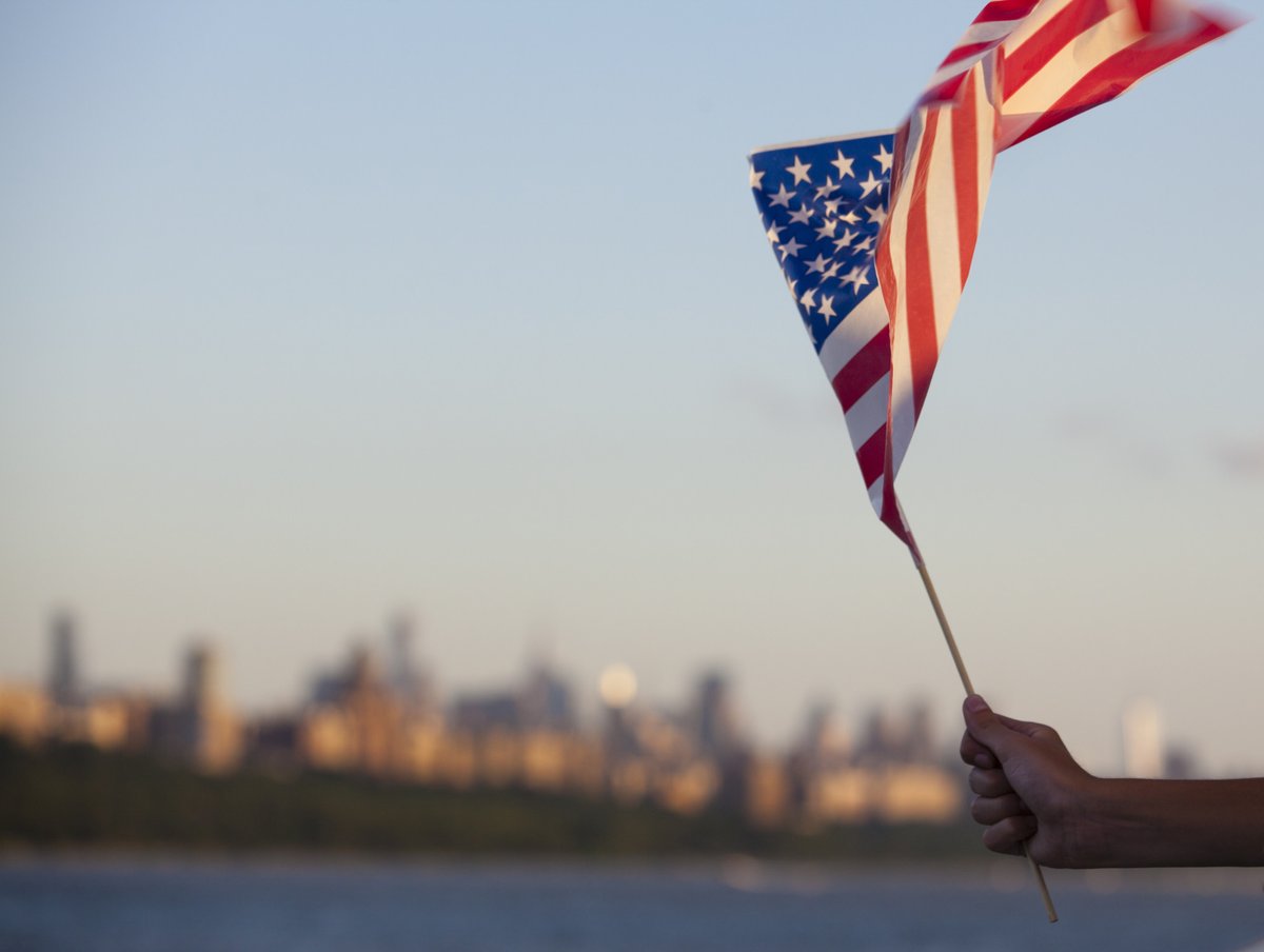 Millennium1UN's tweet photo. “There is nothing wrong with America that cannot be cured by what is right with America.”

Happy Independence Day from all of us! Have a fun, safe day celebrating the nation’s birthday! 🎆🇺🇸 https://t.co/bhn5W9HzZD