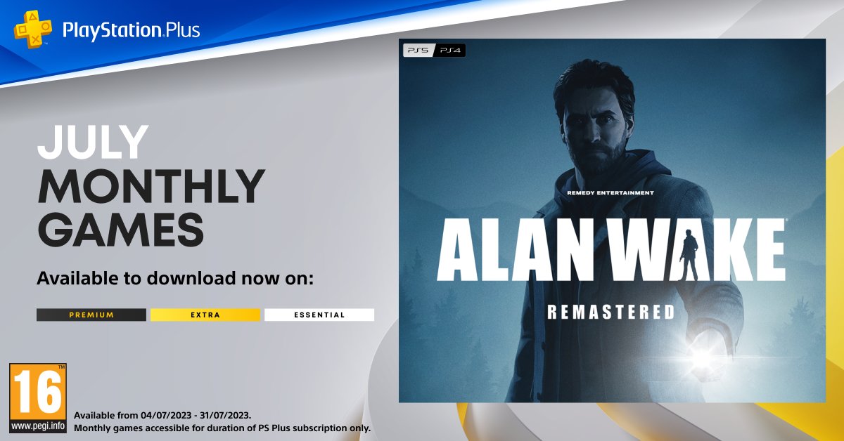 Alan Wake [ Remastered ] (PS4) NEW