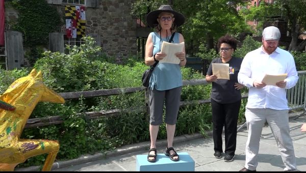 Happy Fourth of July! 

“We hold these truths to be self-evident, that all -people- are created equal. That they are endowed…with certain unalienable Rights.”

brooklyn.news12.com/independence-d…
