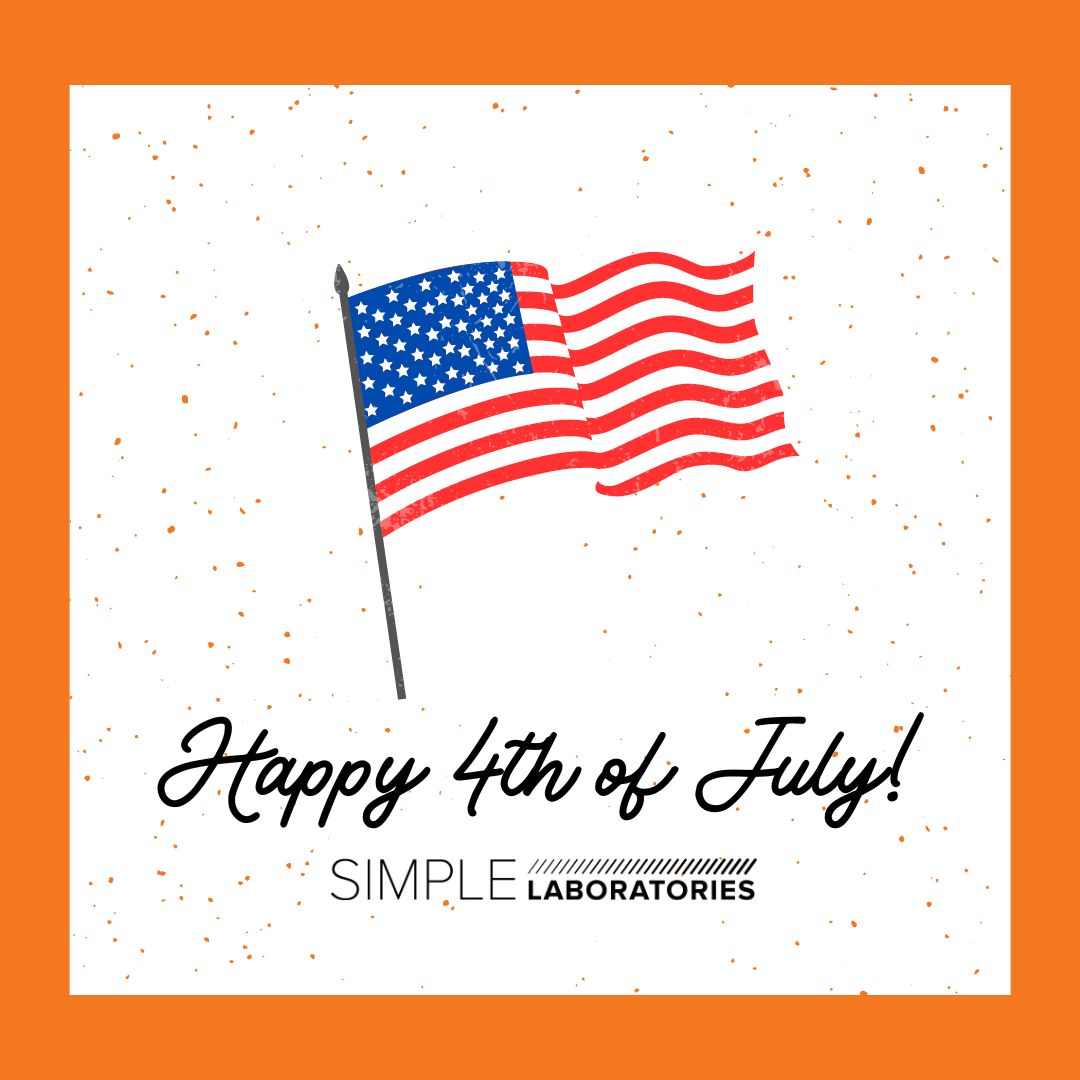 SimpleLabTest's tweet image. Wishing you and your family a safe, healthy and memorable July 4th!