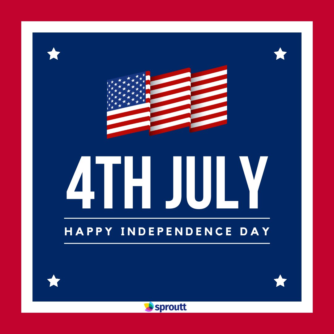 Happy Independence Day! 
#fourthofjuly #independenceday #july #sprouttinsurance