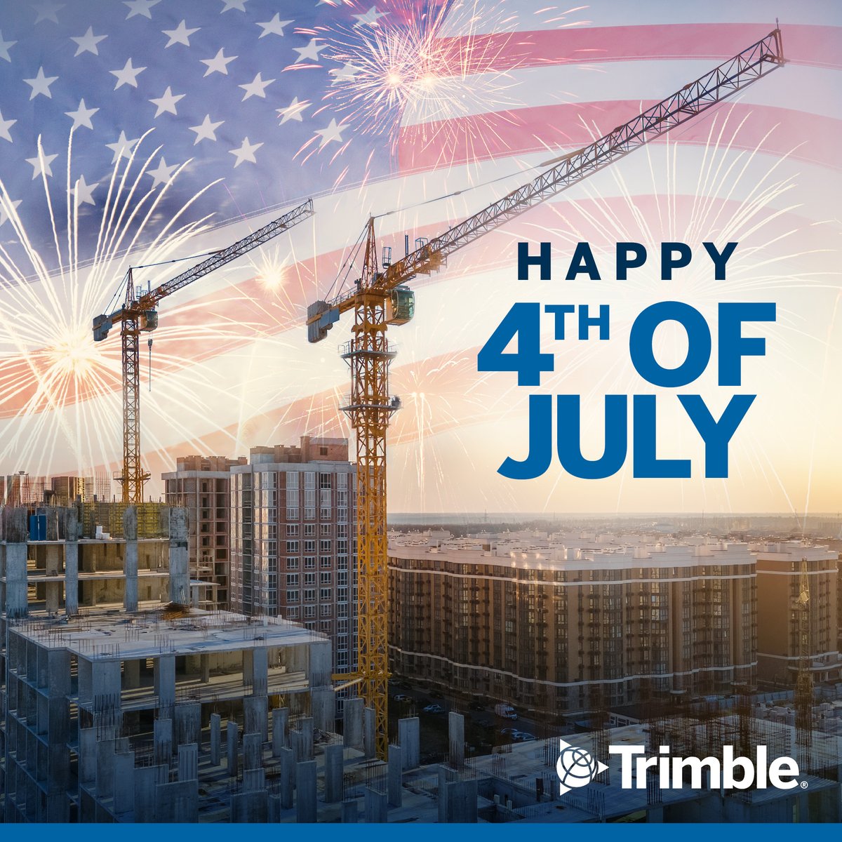 TrimbleBuilding's tweet photo. We hope you and yours have a safe and happy 4th of July! https://t.co/RDDqlOzKoV