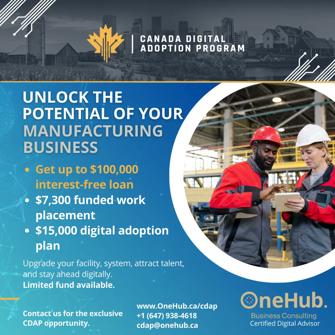OneHubBusiness's tweet photo. Manufacturing services can effectively utilize digital tools to streamline operations such as:
1. Product Lifecycle Management (PLM) Systems
2. Supply Chain Management Systems
3. Quality Control and Inspection Tools 
and more...

Visit https://t.co/fx3a8U4PV1 and learn more! https://t.co/3jlZdNSyz0