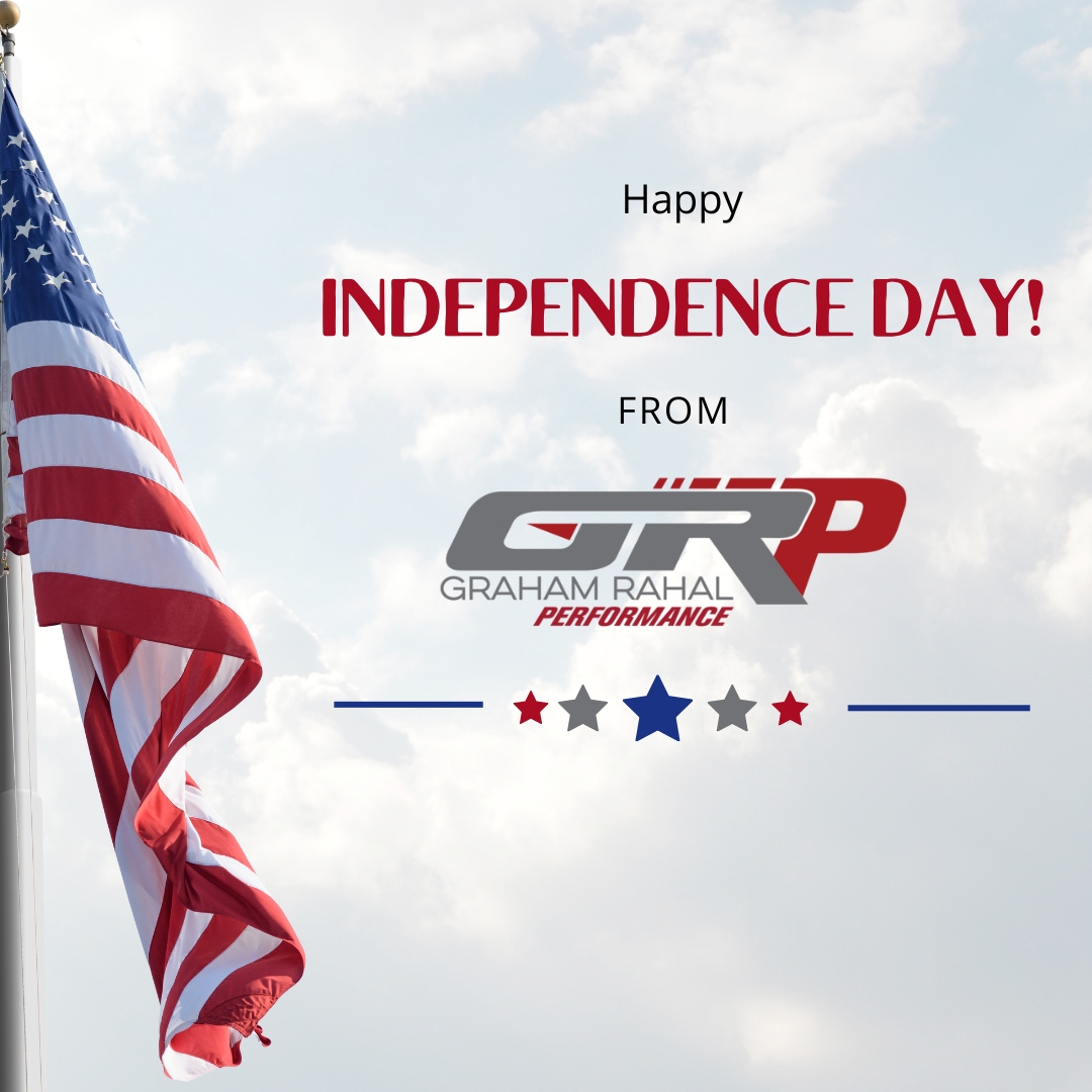 GRPerf's tweet photo. Graham Rahal Performance wants to wish you and your family a Happy Independence Day!🇺🇸 

Thank you to all who serve or have served the United States of America to protect our freedom!

#GrahamRahalPerformance #GRP #GRPBuilt https://t.co/jPz2llFdfu