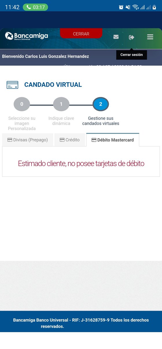 Carlos (@carlosgh_x) on Twitter photo Ahora según la página de <a href="/bancamiga/">Bancamiga Banco Universal</a> no tengo tarjeta de Débito Mastercard Ahora según la página de <a href="/bancamiga/">Bancamiga Banco Universal</a> no tengo tarjeta de Débito Mastercard