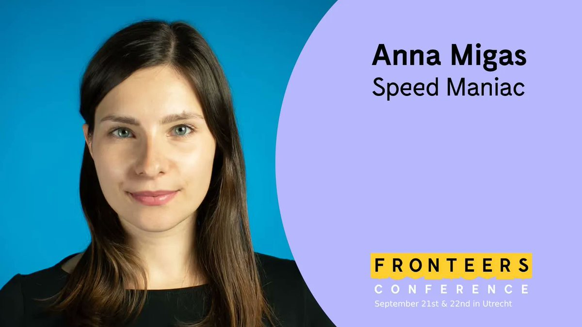 If you are struggling to wrap your head around performance metrics and Google's Web Vital scores, then Anna Migas's (<a href="/szynszyliszys/">Anna Migas</a>) talk is for you! She will demystify web perf tooling and metrics for you. 

Get a ticket with the speed of lightning here: fronteersconf.org/tickets/