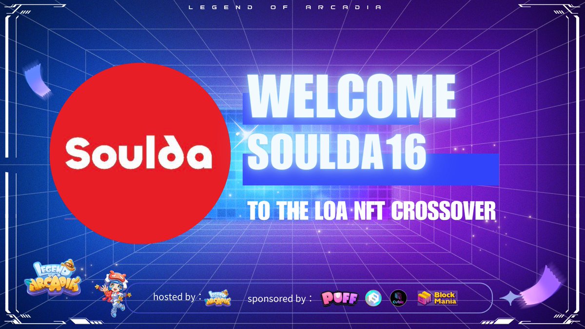 Thrilled to welcome @Soulda16Club to the LOA NFT Crossover! 💫 @Soulda16Club combines psychology and NFT to create a personalized masterpiece that reflects the unique 'you'! 🌈 Follow this link to join the community and find your identity: discord.gg/dX2be47VFh