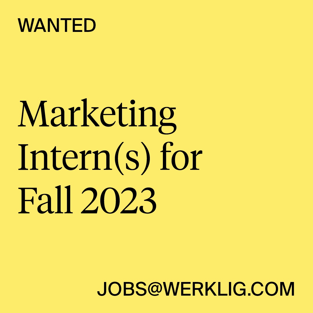 Werklig's tweet photo. WANTED: unconventional, hungry and ingenious Marketing Intern with proactive attitude, great project management skills and creative mindset 
⁠
Email your CV, subject: "Marketing Intern", by August 31
⁠
⁠
#internship #marketingintern #hiring #werklig #helsinki #nowhiring https://t.co/O2kyDXWdAT
