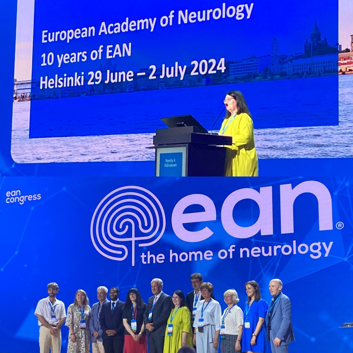 Farewell Budapest #EAN2023 and warmest welcome to Helsinki to the 10th @EANeurology Congress 29.6.-2.7.2024  #ean2024 #homeofneurology #brainhealthmission #codedtoconnect @messukeskus https://t.co/m5eYHVMFkO