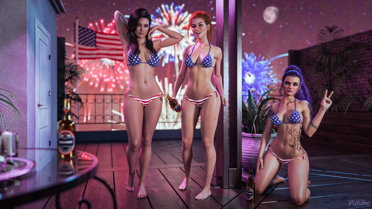 Happy 4th of July!
#avn #story #render #adultgame #3dx #digitalart #3dart #sexy #girl #4thJuly