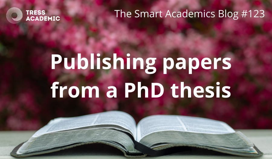 If you have completed your PhD with a monograph, AKA a thesis, you might wonder if you can convert your thesis into journal papers. Here, we describe the best way to do it: bit.ly/3wj0RCb 

#acwri #phdlife #phd #smartacademicsblog #thesis