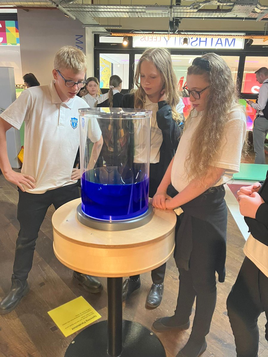 BridSchool's tweet image. A group of our Y7 and Y8 students had a brilliant day at @MathsCityLeeds recently, getting hands on solving a range of Maths puzzles and building a giant Leonardo Dome! 🧩

#BridSchool #Bridlington #MathsCity