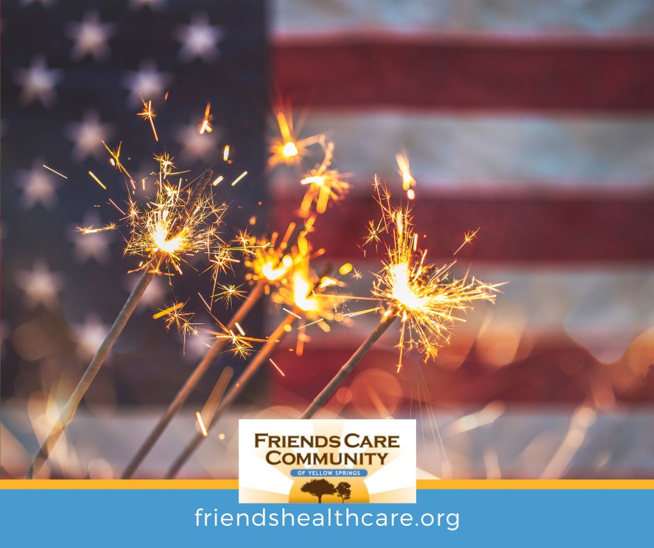 Our Care Community wishes to extend a very big Happy Fourth of July to all of our followers. Be sure to remember why we’re able to celebrate today and take a moment to honor those who made these freedoms possible.