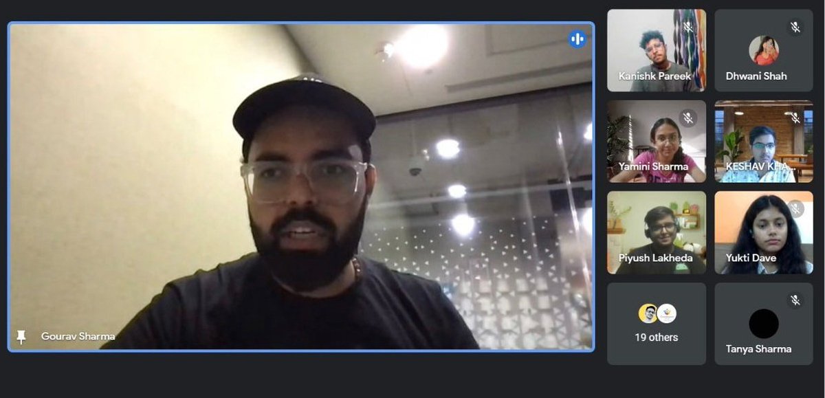 Attended an amazing session with <a href="/ping2gourav/">Gourav Sharma</a>! Mind-blowing insights and genuine humility left me in awe. Priceless tech advice for success. Grateful for the opportunity to learn from such a remarkable person! #TechieAdvice
#Amazon #tech