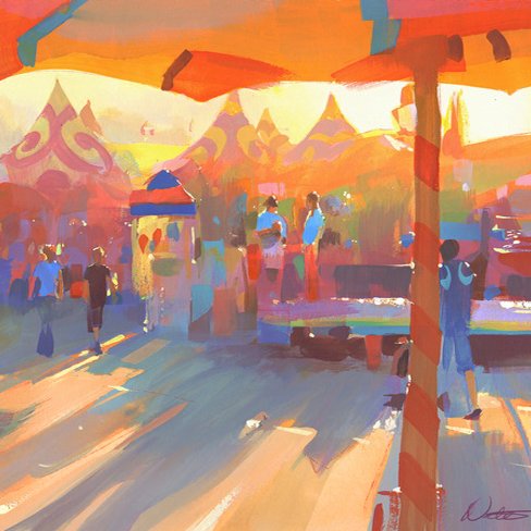 NathanFowkesArt's tweet photo. The fair! https://t.co/pFe3ipqGXy