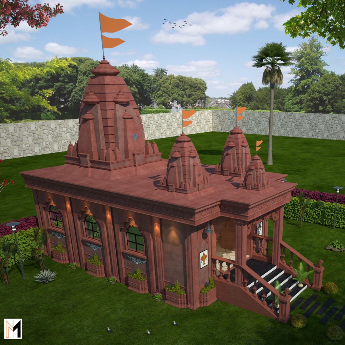 MataniArch's tweet photo. SPIRITUAL SPACES
Experience the divine essence of our Mandir Design where intricate details and ornate carvings create a serene space for spiritual solace. The curving roof and heightened Shikhara bring natural light and warmth to the entire structure.
#indianarchitecture https://t.co/VrFRlBbkxy