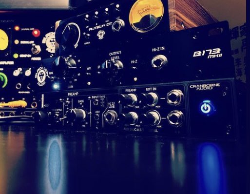 We love being able to positively affect people’s workflow with great audio! Welcome to the Cranborne Audio family @axiomaticlyrics Camden EC1: “From clean gain to mean gain…damn near don’t need eq recording through this.” . 📷 @axiomaticlyrics