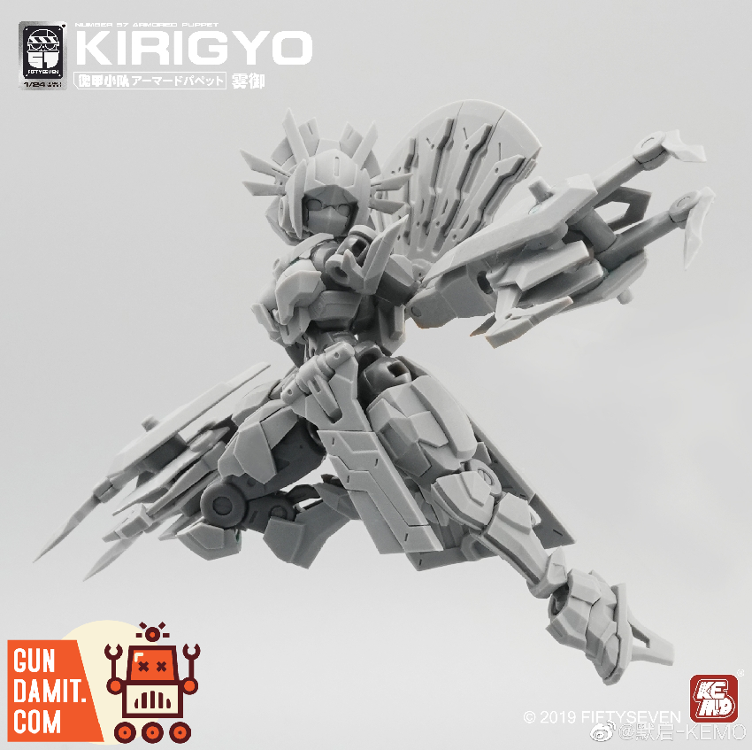 GundamitStore's tweet photo. [Pre-Order] No.57 1/24 Armored Puppet Kirigyo Model Kit
Material: ABS
Scale: 1/24
Full Price Unknown
--------
👇links👇
https://t.co/bQ4FEoeUoW

#No57 #number57 #ArmoredPuppet #Kirigyo #ModelKit #mechagirl
#actionfigure #modelkit #Gundamit #GD https://t.co/ZuUclLHQiZ