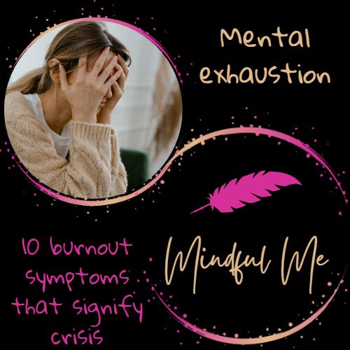 mindfulmelife's tweet photo. 🌟 Don't let mental exhaustion hold you back! 🌟
🔥 Learn about the 10 common symptoms that signify burnout: https://t.co/gb8wJDr5fT
🌈 Prioritise your mental health and start living life to the fullest! 🌈
#MentalExhaustion #BurnoutSymptoms #WellbeingMatters #SupportNetwork https://t.co/KDptAbaGDM