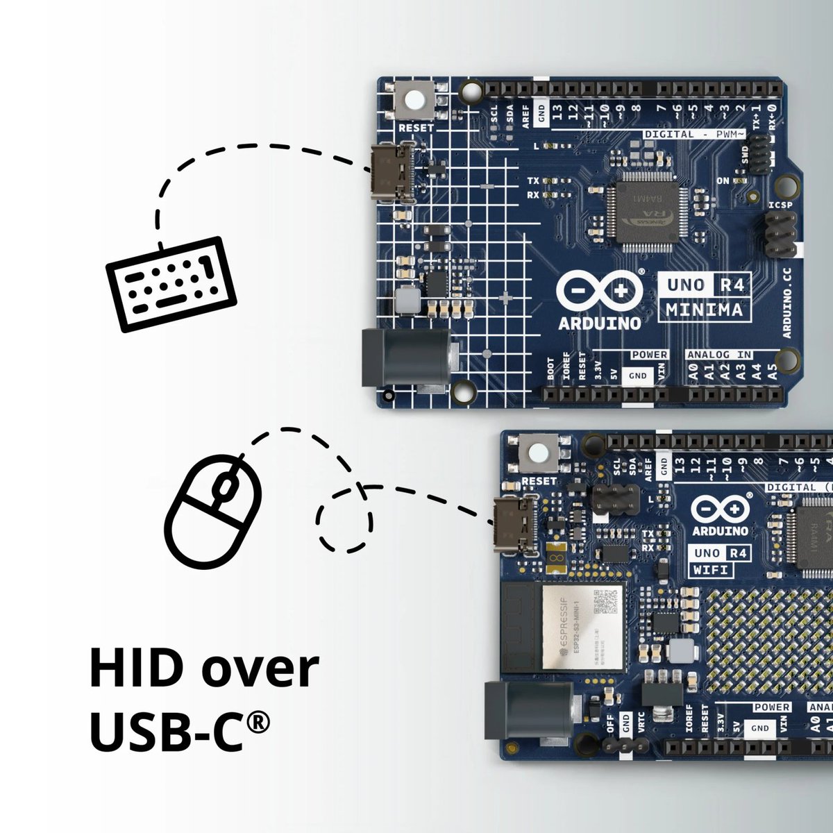 amperka's tweet photo. 🔥 Компания Arduino представила новую UNO R4! 🔥
#amperka #diy #stem #arduino #unor4 #microcontroller #arm #connectivity #minima #wifi #cortexm4 #renesas #technology #electronics #hobbyist #embedded #projects #innovation #iot #hardware https://t.co/ggKKsjYOhH