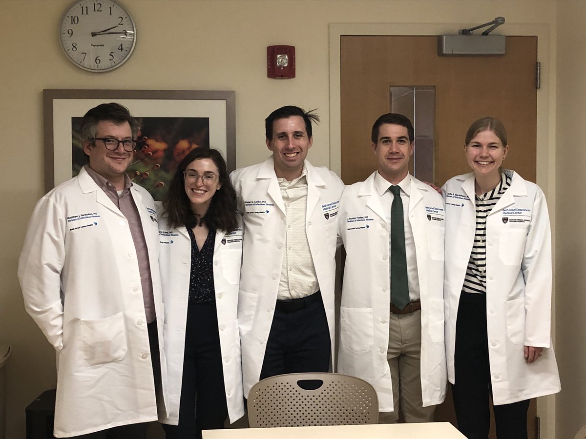 Welcome to our new BIDMC ID fellows!! Maybe the only time we see them in those shiny white coats but you all look amazing and ready to bring it on! We are all so excited to work with you! 🙏🙏❤️❤️