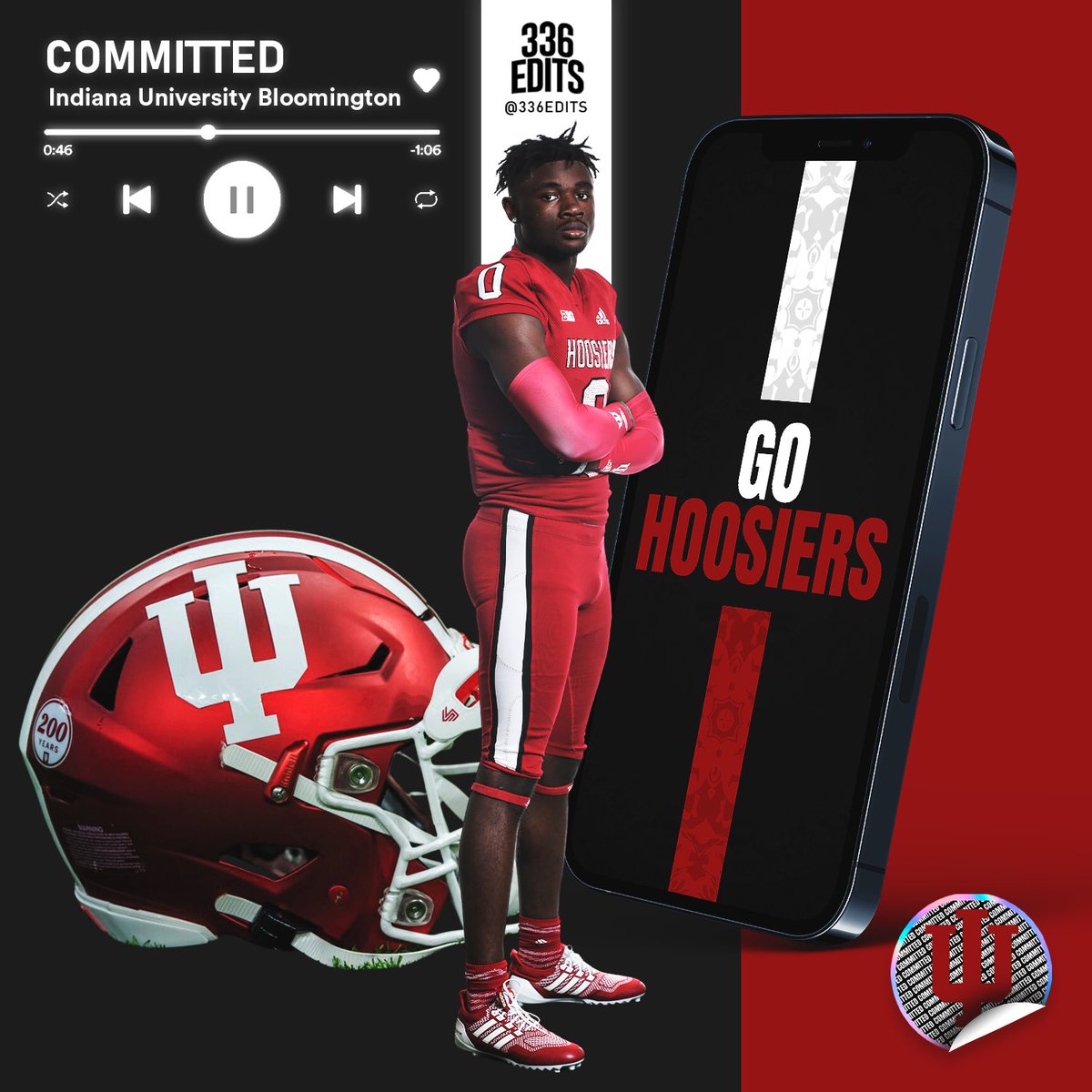 NEWS: 2024 three-star Shamar Meikle has committed to Indiana. The 6-foot-5, 205-pound defensive end chose the Hoosiers over Toledo and Coastal Carolina.