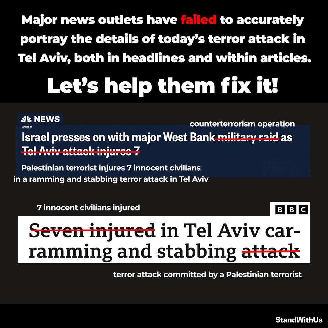 We fixed it for you, <a href="/NBCNews/">NBC News</a> and <a href="/BBCNews/">BBC News (UK)</a>.