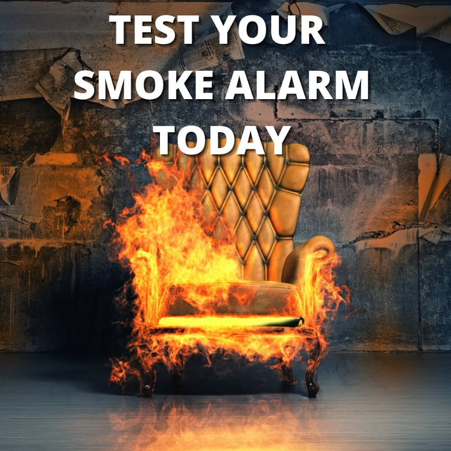 HindsEOC's tweet image. Check that your #SmokeAlarms are working by pushing the button. 

If any of them don't, make it a priority to replace it for one that does

#TestItTuesday #PushTheButton #PressToTest #SmokeAlarmsSaveLives