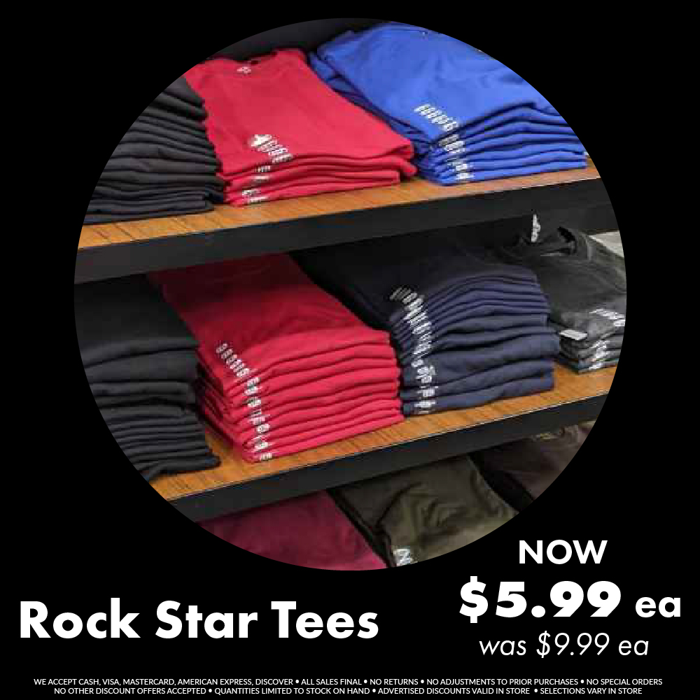 PRICES SLASHED AGAIN!!

Now save 40-60% off storewide at EbLens! Stock up and save with deep discounts on boots, eyewear, gloves, scarves, rock star tees, and so much more!

What are you waiting for? Visit your nearest store today!

FIND YOUR STORE: bit.ly/3P39ACh